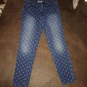 Cat & Jack polka dot jeggings